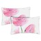 Pink Poppies Decorative Spring Indoor/Outdoor Pillow Cover (set of 2)